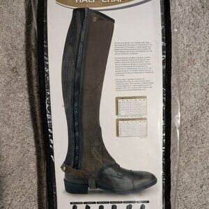Tredstep Half Chaps - Black - 15x17inch